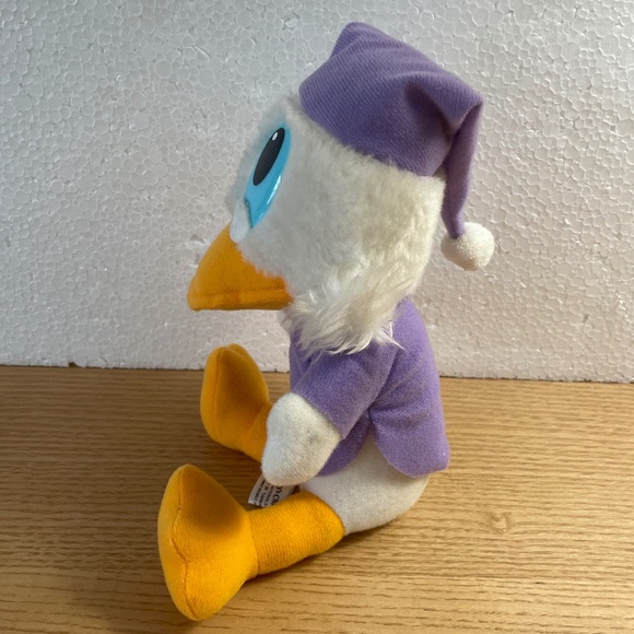 Vintage Disney Mickey's Christmas Carol Plush Scrooge McDuck 1984 Stuffed Animal - Picture 2 of 8